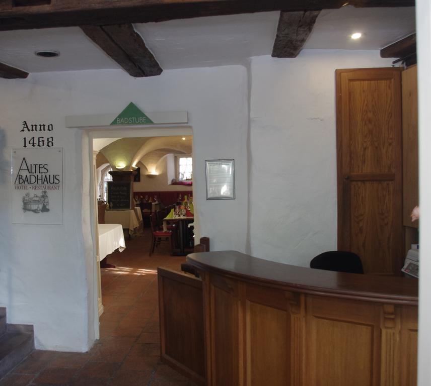 Hotel Restaurant Altes Badhaus Eberbach  Exterior foto