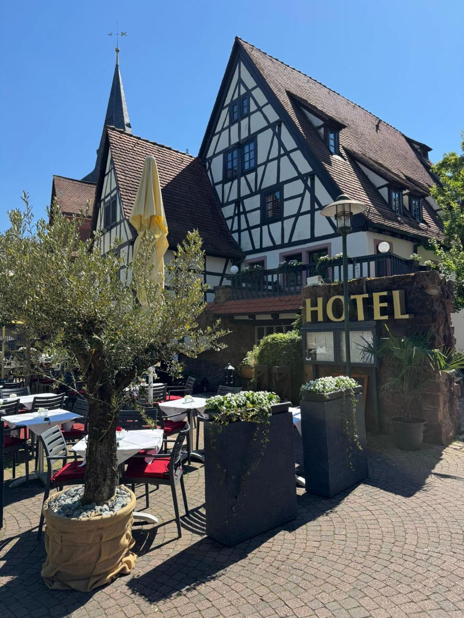 Hotel Restaurant Altes Badhaus Eberbach  Exterior foto