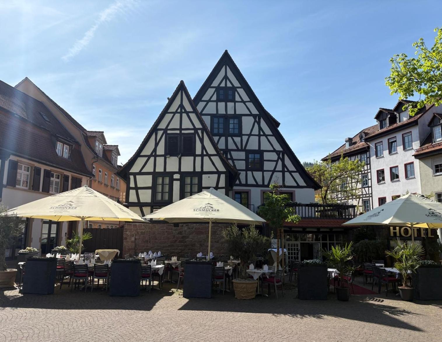 Hotel Restaurant Altes Badhaus Eberbach  Exterior foto