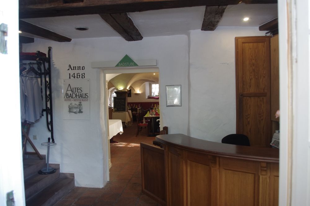 Hotel Restaurant Altes Badhaus Eberbach  Exterior foto